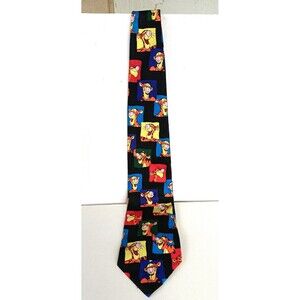 Vintage Disney Pooh Brand Tigger Tie The Faces of Tigger Polyester